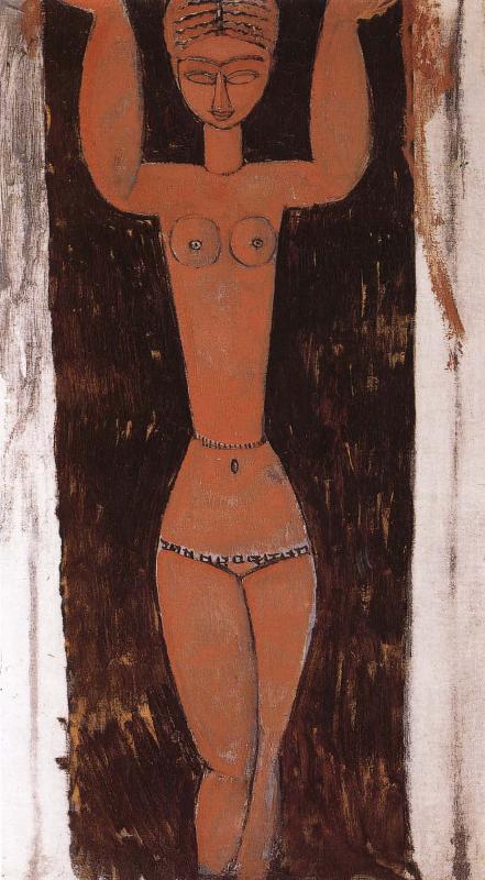 Amedeo Modigliani Caryatid